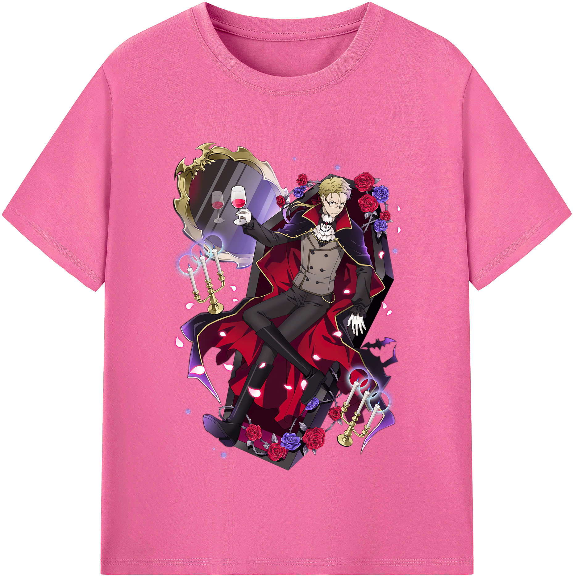 （画像用） 文豪ストレイドッグス Bungo Stray Dogs レディースカジュアルプリントTシャツ（綿100％）